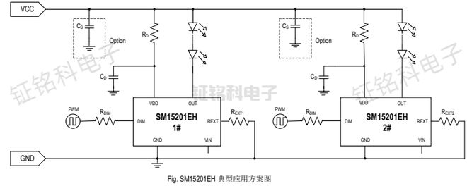 低压线EH PWM调光芯片(图1)