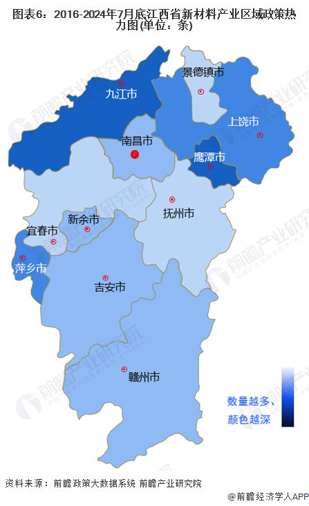 独家！2024年江西省新材料产业链全景图谱(附产业政策、链现状图谱、资源空间布局、发展规划)(图6)