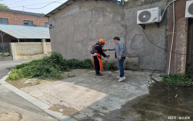 姑塘镇化纤社区：参战老兵志愿服务展风采(图3)