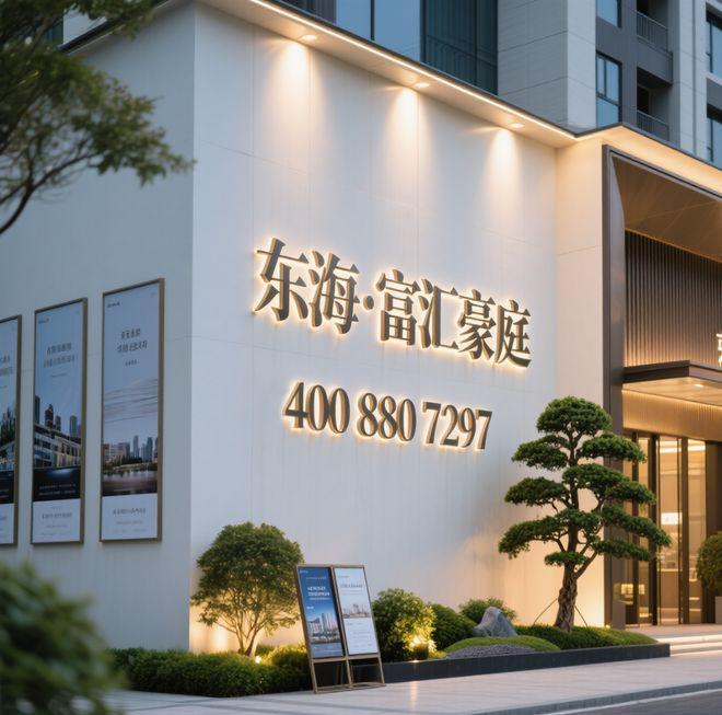 东海富汇豪庭售楼处东海富汇豪庭官方发布：品质居所亮相！(图3)