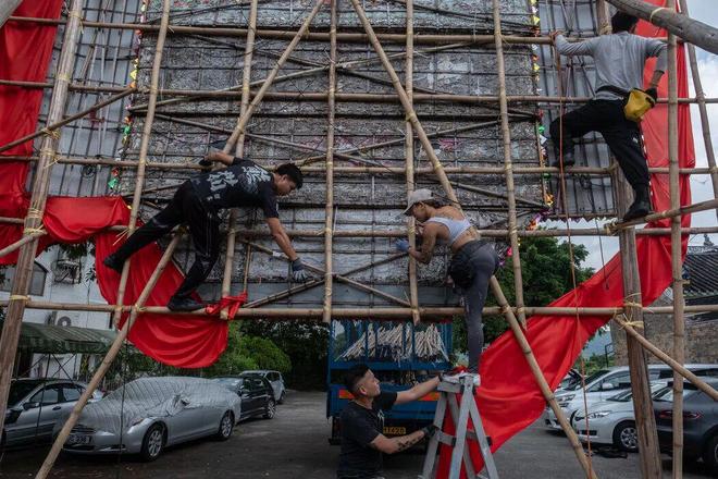 当竹棚成为一个文化和政治符号(图6)